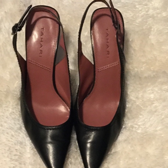 tahari slingback pumps